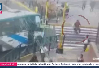 Surco: Ciclista falleció tras ser atropellado por bus de transporte público