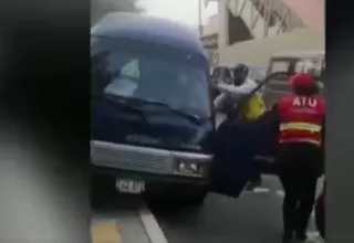 Surco: Chofer de combi intentó arrollar a fiscalizadores durante operativo
