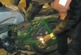 Surco: reciclador amenazó con quemar triciclo para evitar intervención