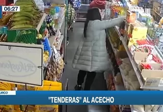Surco: Tenderas robaron más de mil soles en productos de minimarket