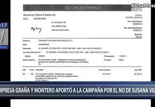 Empresa Graña y Montero aportó a la campaña de no revocatoria de Susana Villarán, según IDL