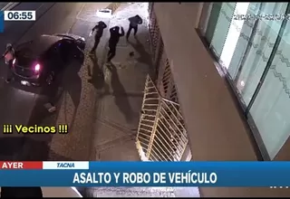 Tacna: Hombre fue baleado tras intentar evitar robo de su camioneta