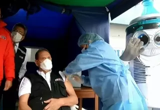 Tacna: Ministros recibieron cuarta dosis de la vacuna contra el COVID-19