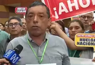 Federación CUT EsSalud inició huelga a nivel nacional