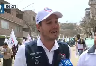 Tres partidos lideran las encuestas para la alcaldía de Lima