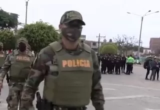Trujillo: llega refuerzo de DINOES para enfrentar avance delincuencial