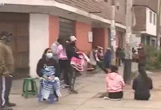 San Martín de Porres: Vecinos realizan más de 10 cuadras de cola para vacunarse