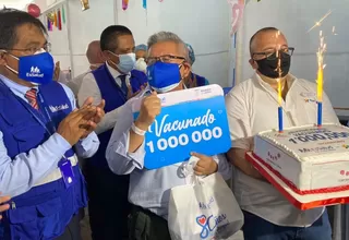 Vacunatorio Plaza Norte de EsSalud alcanza el millón de vacunados contra el COVID-19