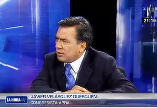 Velásquez Quesquén: Gobierno aprista redujo pobreza 4 veces más que el de Humala