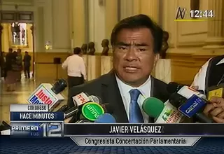 Velásquez Quesquén negó nexos entre congresistas apristas y la red Orellana