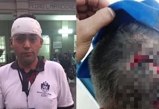 Vendedor ambulante agredió a fiscalizador de la Municipalidad de Lima
