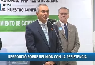 Vicente Romero: “Esperemos que el Ministerio de Cultura se pronuncie sobre reunión con La Resistencia”
