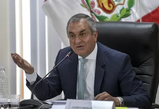 Vicente Romero: "El estado de emergencia no es necesario en otras zonas de Lima”