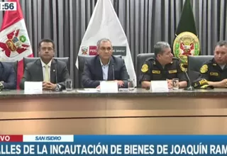 Vicente Romero tras mega operativo a inmuebles de Joaquín Ramírez:  "Después del caso Orellana, es el más grande en el Perú"