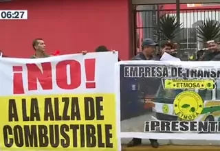 [VIDEO] Anuncian paro de transportistas en Lima y Callao 