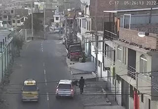[VIDEO] Arequipa: Cámaras de seguridad captaron violento asalto al paso