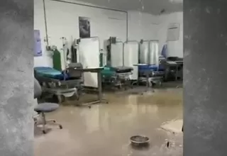 [VIDEO] Cajamarca: Hospital terminó inundado tras torrencial lluvia