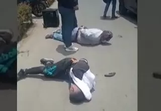 [VIDEO] Callao: Policía frustró asalto a repartidor