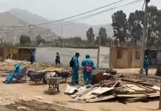 [VIDEO] Carabayllo: Incendio dejó 7 familias damnificadas