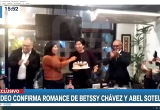 [VIDEO] Video confirmaría relación de Betssy Chávez y Abel Sotelo