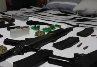 [VIDEO] Desarticulan organización criminal con armas de guerra