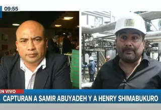 [VIDEO] Detienen a  Samir Abudayeh y Henry Shimabukuro