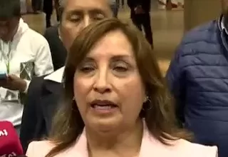 [VIDEO] Dina Boluarte: Las autoridades, me incluyo, no podemos tener ninguna expresión que violenten a las mujeres  