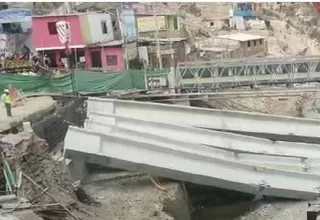 [VIDEO] Emape sobre puente Lurín: No tendrá retrasos 