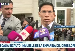 [VIDEO] Fiscalía incautó inmueble de la expareja de Jorge López