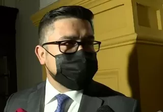 [VIDEO] Geiner Alvarado llegó al Congreso para presentarse ante la Comisión de Fiscalización