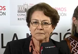 [VIDEO] Gladys Echaíz: Somos un país soberano y nos regimos por nuestras leyes