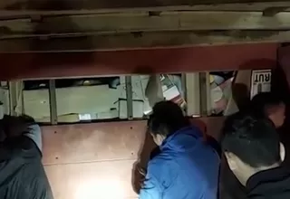 [VIDEO] Junín: Incautan acetona escondida en camión que trasladaba ladrillos