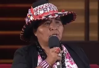 [VIDEO] Lourdes Huanca: Venimos a respetar y hacer respetar la gobernabilidad y la democracia