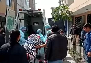 [VIDEO] Madre del presidente Castillo es trasladada al hospital 