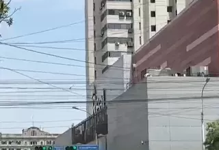 [VIDEO] Maraña de cables en pleno Centro de Lima 