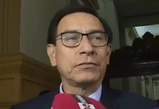 [VIDEO] Martín Vizcarra no declaró ante la Comisión de Fiscalización