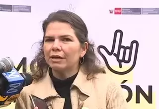 [VIDEO] Ministra Claudia Dávila: Hay muchos vacíos en Reniec 