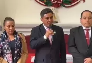 [VIDEO] Ministro Huerta sobre Digna Calle: No tengo el gusto y honor de conocer a la congresista 