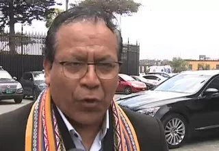 [VIDEO] Ministro Roberto Sánchez negó haber interferido en el caso Bruno Pacheco