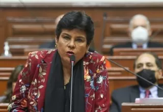 [VIDEO] Norma Yarrow a Pedro Castillo: Renuncie, se lo invocamos los congresistas que no le debemos nada 