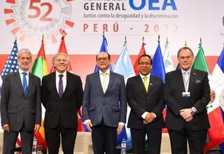 [VIDEO] OEA hace llamado a un 'diálogo inclusivo' a fin de preservar la institucionalidad democrática en Perú