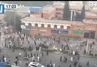 [VIDEO] Pakistán: ataque contra ex primer ministro desata protestas en todo el país