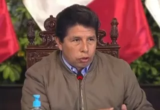 [VIDEO] Pedro Castillo: Estamos dispuestos a dialogar y resolver esta crisis que no lo hemos generado 