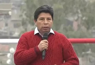 [VIDEO] Pedro Castillo: Hay congresistas que les importa un pepino agendar los grandes problemas del país 