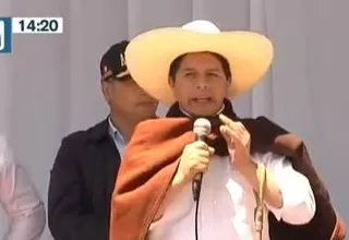 [VIDEO] Pedro Castillo volvió arremeter contra el Congreso