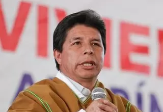 [VIDEO] Presidente Castillo criticó al Congreso por negarle viajes al extranjero