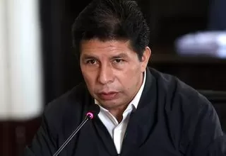 [VIDEO] Presidente Castillo pide a Fiscal de la Nación rectificarse sobre reunión en Palacio de Gobierno