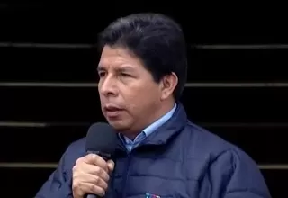 [VIDEO] Presidente Castillo pide a Lady Camones inhibirse en denuncia por traición a la patria