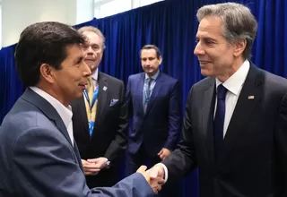 [VIDEO] Presidente Castillo se reunirá con el secretario de Estado de EE. UU. en Palacio