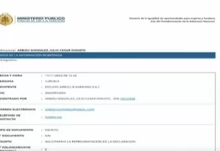 [VIDEO] Roberto sánchez solicitó reprogramar su declaración ante la Fiscalía